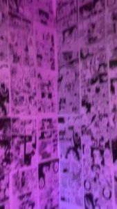 Tranh giấy poster decal dán tường mực in đậm sắc nét Anime manga truyện tranh trang trí phòng decor góc học tập làm việc