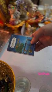 กำยานเปียก กล่องฟ้า Hari Darshan นำเข้าจากอินเดียแท้ 100%