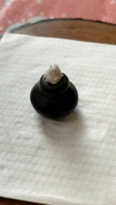 Batu bulibuli warna hitam asli