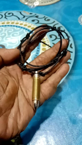 Kalung Cemeti selongsong peluru dipadukan dengan tali sindad Sulaiman