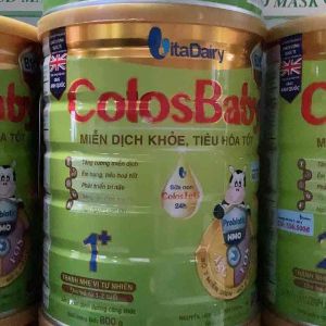 ( Tích Áp Đổi Quà) Lon Sữa 800g Colosbaby Bio Gold Vitadairy Giúp Tăng Hệ Miễn Dịch Tiêu Hóa Tốt