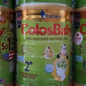 (Tích App đổi quà) Lon Sữa 800g Colosbaby IQ Gold Vitadairy Cho Trẻ .Giúp Tăng Hệ Miễn Dịch Bé Thông Minh