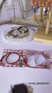 Gelang Spiderman Couple Model Kepang || Gelang Couple Spiderman || Free Box Free Stiker