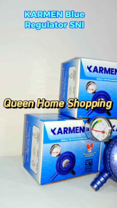 regulator kompor gas karmen - kepala regulator karmen - regulator tekanan rendah