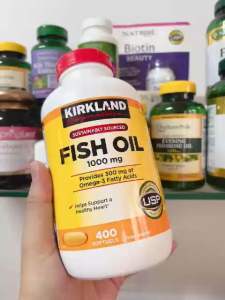 Viên Uống Dầu Cá Fish Oil 1000 mg Omega 3 300 mg 400 Viên Của Mỹ - Date 2025