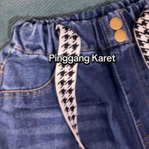 MixuKids- Celana Jeans Panjang Import 10-15thn/ Celana Kulot Jeans Anak Tanggung/ Celana Panjang Anak Korea
