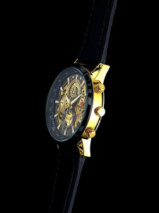 VA VA VOOM VA-2311 Design Jam Tangan Stainless Steel Pria Waterproof Luminous Quartz Watches