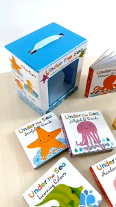 Kotak Buku Edukasi Anak: Seri Buku Pertama Anak Under the Sea