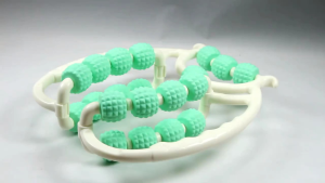 OHHDEER Circular Leg Clamps-360 degree 20 Wheels Muscle Roller Massager for Leg Neck Hand Arm Muscle Relax Massager