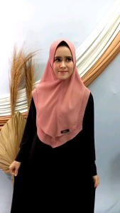 Jolinmo Collection: Khimar Ceruty Zafira & Jilbab Pet Antem