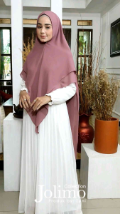 𝐉𝐨𝐥𝐢𝐦𝐨 𝐂𝐨𝐥𝐥𝐞𝐜𝐭𝐢𝐨𝐧: Khimar Syari Ceruty Zafina & Jilbab Syari