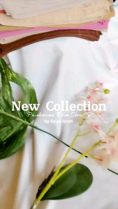 Pasmina Cerutty Babydoll Sulam Rose: Desain Fashion Casual & Aksesoris Fashion Wanita