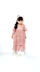 Dress Pesta Anak / Baju Pesta Anak Perempuan Usia 3-9 Tahun
