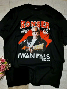 Kaos Iwan Fals Konser Gaung Merah 25 Kota Bahan Berkualitas