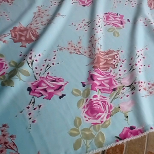 Kain Silk Satin Brandal: Motif Kualitas Premium & Harga Setengah Meter