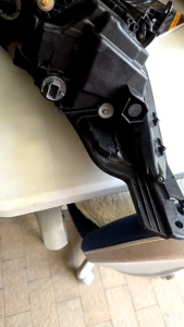 ไฟหน้า Honda HRV ปี 14 ถึง 17 ข้างซ้าย รุ่นมี Daylight ไฟหน้าลูกแก้วของแท้ถอด ผิวมีตำหนิเล็กน้อยต้องไปขัด