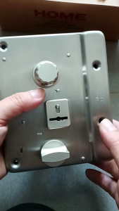 Khoá cổng HOME | Nguyên khối Inox 304 | Siêu khoá Đài Loan thách thức siêu trộm |