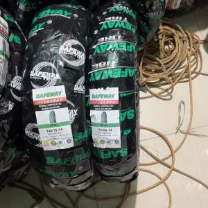 Safeway Tire 100% brandnew /Aerox Tire SET 2Tires w/Sealant & pito
