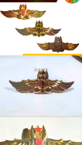 WING TAPAK LOGAM TEBAL TERBARU cocok buat smp sma penggalang penegak.