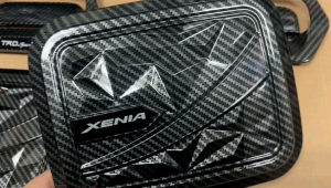 Paket Outer Handle Tank Cover Avanza Xenia Veloz Lama Vvti 2006 2008 2011 Carbon