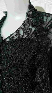set kebaya pesta kebaya merak murce + slendang mutiara