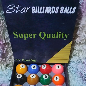 STAR BILLIARDS BALLS TV PRO ORIGINAL BALLS 2 1/4 STANDARD
