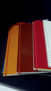 Carnival yarn / tahi #notebook 80 Leaves (10pcs per Ream ) 10 pcs