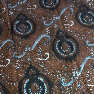 Kain Jarik Batik Coksu Coklat Susu Ratu Ratih Nanas Katun Solo