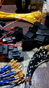 soket kabel relay 4 kaki untuk klakson lampu motor dan mobil