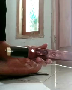 pisau cap garpu lokal.sambelih.seset.daging.buah.dapur.multi fungsi