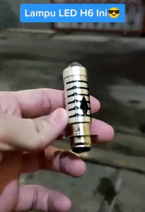 Lampu Depan Utama LED H6 Laser Plus Senja Biru Jauh Dekat Putih Kuning