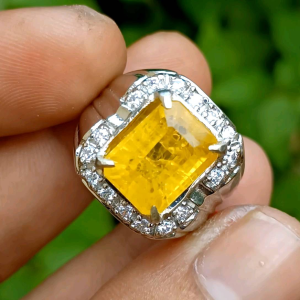 CINCIN BATU YELLOW SAFIR TOP QUALITY