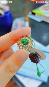 ZHULIAN KERONGSANG FLOWER CORSAGE (🎁+WARRANTY SEUMUR HIDUP)💜 - BROOCH/PIN TUDUNG