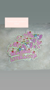 Subject Sticker Label