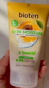 Bioten Skin Moisture skin smooth Scrub Cream Face scrub wash