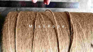 เชือกกระสอบ เชือกปอ 2 .5 ม.ม. ยาว 4000ม. เชือกป้าย ของชำร่วย เชือกธรรมชาติแท้ 100%