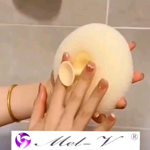 SPA Sponge Sikat Mandi Silikon Pembersih Tubuh Punggung Badan Kulit Lembut Penggosok Shower Eksfoliasi