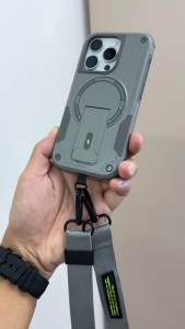 Case Defender Magsafe Untuk Samsung S24 S25 Dengan Strap Panjang & Bracket
