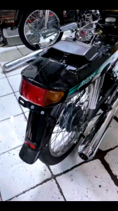 Bracket Dudukan Bagasi Box Belakang Motor Model Jepit Honda Astrea Grand Bulus Sambit Impresa Legenda