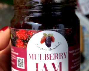 MULBERRY JAM แยมมัลเบอร์รี่ แยมหม่อน | Evergreen Homemade แยมผลไม้ แยมผลไม้แท้