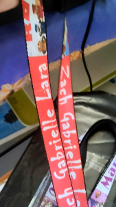 Customized Id lace Lanyard 3/4 inches for School Kids Size
