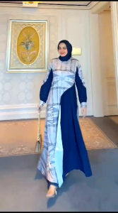 DRESS GAMIS MODE QINAAN TERBARU BY HIJRAH