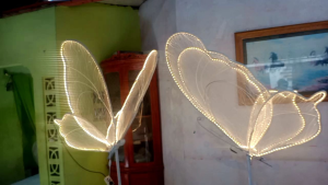 standing kupu kupu jumbo S