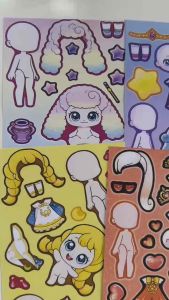 Set 8 sticker Teenipyng dễ thương cho bé