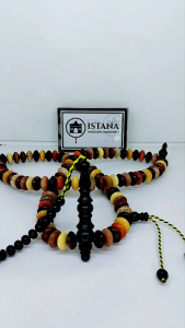 tasbih kombinasi butiran pipi 14mm