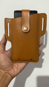 SARUNG Hp Pinggang Dompet Tas Pinggang Kulit Klip Jepit