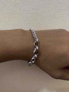 Gelang Tangan Rantai Pria Model Terbaru Kombinasi Keren Titanium Tahan Karat Tidak Mudah Luntur - Gelang Pria Terbaru