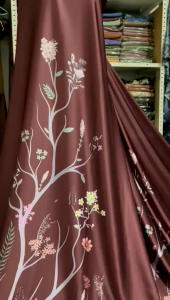 NEW BAHAN ARABIAN SILK MOTIF VIONA | bahan meteran | kain gamis elegant (harga per 05 meter)