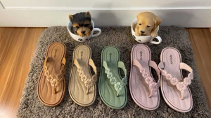 Sandal Jepit Cewek Lily - Sandal Japit Wanita PCU Karet Jelly - Sandal Wanita Kekinian Size 37-40