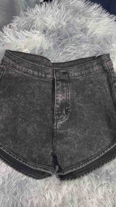 FASHION STRECHABLE DENIM SHORTS HIGHWAISTED FOR LADIES